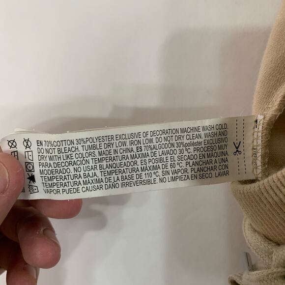 Juicy Couture x Forever 21 Velour Rhinestone Pants Joggers L Champagne - Picture 9 of 9